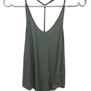 Modal-Silk Yoga Tank Top | Tidewater Teal